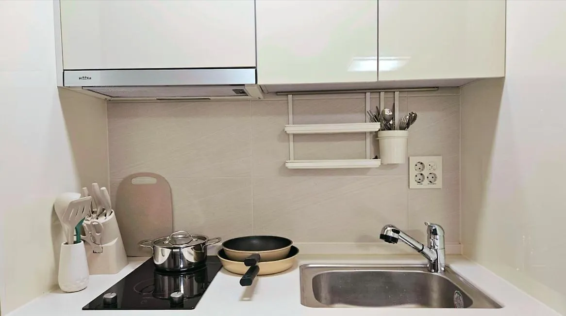 2403#Quiet Premium Stay# The Vogue Grande Retreat# All-New Furniture, Extra-Large Bed Séoul 0*,